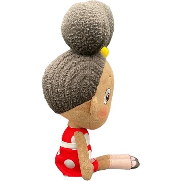 Ada Twist Scientist Plush Doll Netflix Approx 14" Red Polka Dot Dress Plush Doll - Picture 4 of 6